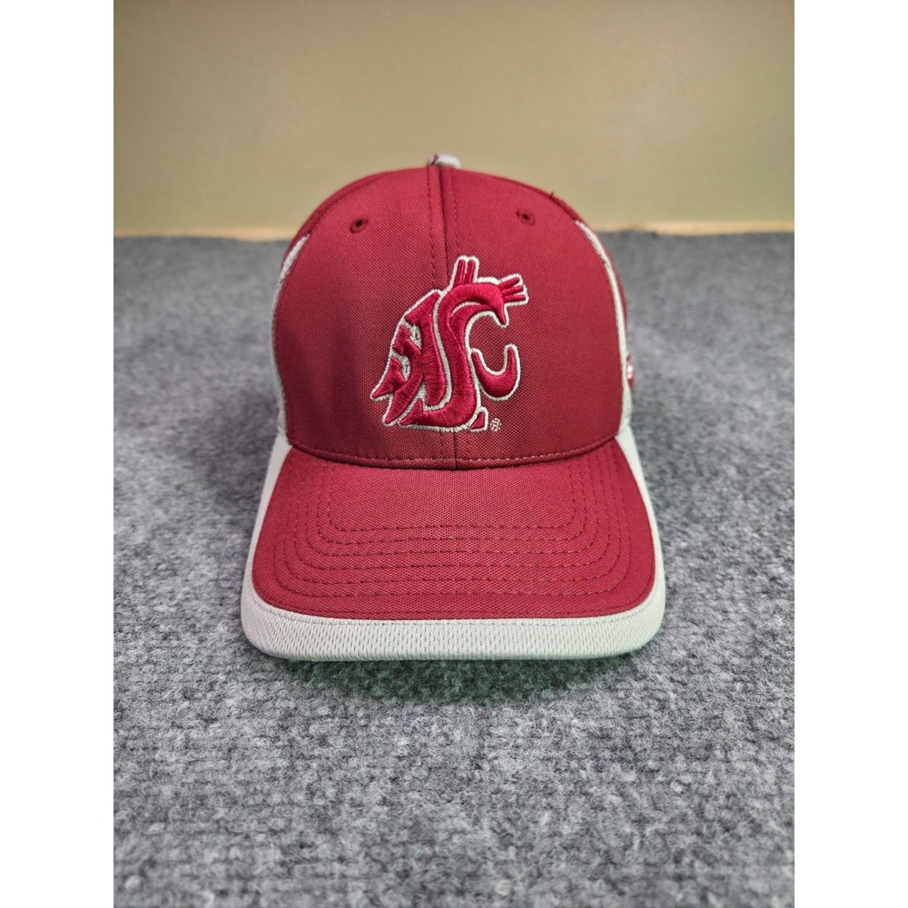 Washington State Cougars Hat Mens OSFA The Game Pro A-Flex WSU Wazzu Crimson